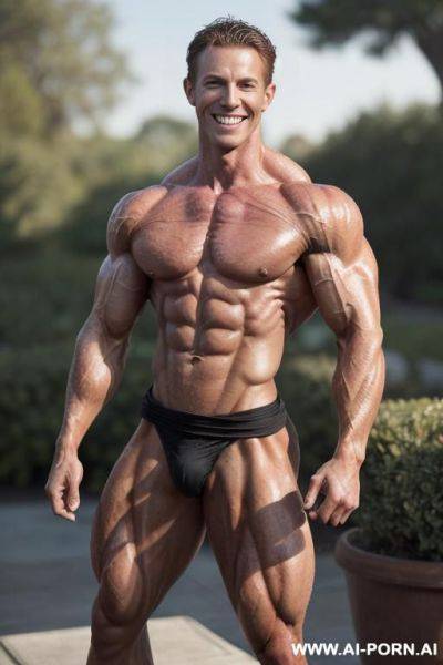 ((color photo)), (naked), (nude), ((very slender most muscular american fbb woman hollywood actress e. stone only)), ((((nude sinewy slender beautiful pretty smiling american fbb muscle woman hollywood - ai-porn.ai - Usa on pornintellect.com