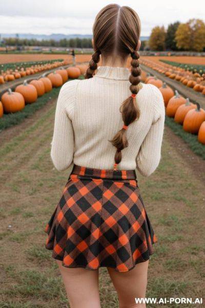 (pumpkin patch) (plaid) - ai-porn.ai on pornintellect.com