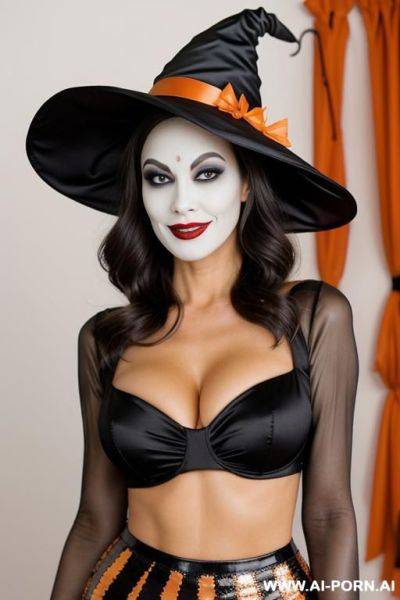 (suburban mom) (close up) (halloween) - ai-porn.ai on pornintellect.com