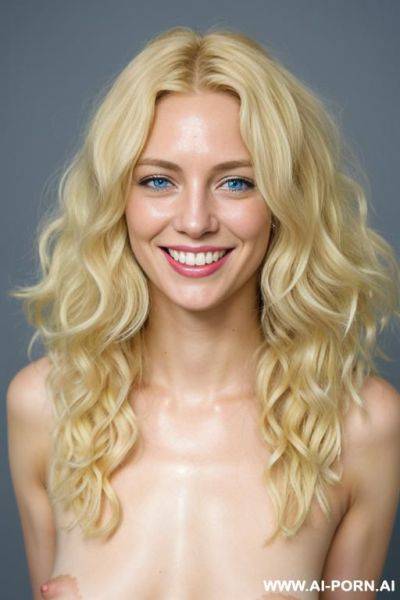 Nude, blonde, woman, tiara, rear, full bodu - ai-porn.ai on pornintellect.com