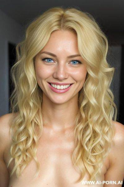 Nude, blonde, woman, tiara, rear, full body - ai-porn.ai on pornintellect.com