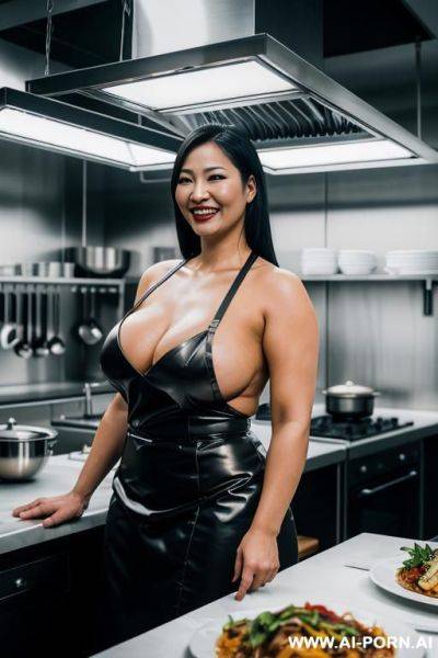 A naked asian curvy stepmom with big tits - ai-porn.ai on pornintellect.com