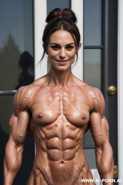 ((color photo)), (naked), (nude), ((very slender most muscular british ifbb pro woman k. knightley only)), ((((nude sinewy slender beautiful pretty smiling ifbb muscle woman actress k. knightley with - ai-porn.ai - Britain on pornintellect.com