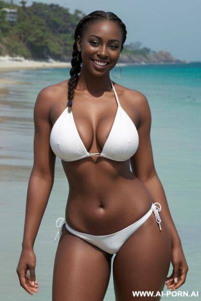 (((white bikini))) droopy long boobies, extremely long droopy massive boobs hanging stretched very long way, droopy long breasts, sexy ultrarealistic, longest stretched chest hanging sagging long way - ai-porn.ai on pornintellect.com