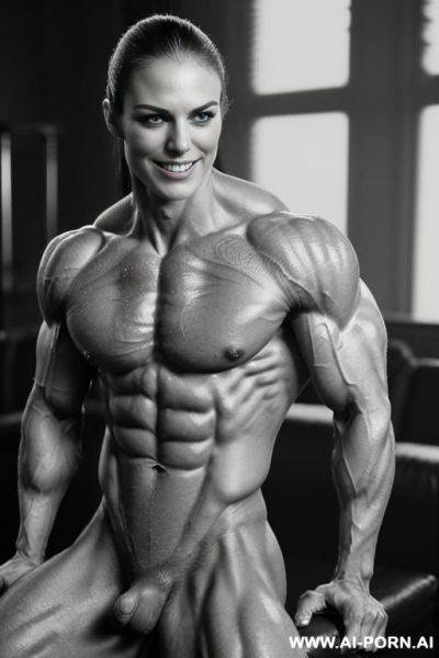 ((color photo)), (naked), (nude), ((very slender most muscular british fbb woman actress k. knightley only)), ((((nude sinewy slender beautiful pretty smiling british fbb muscle woman actress k. - ai-porn.ai - Britain on pornintellect.com