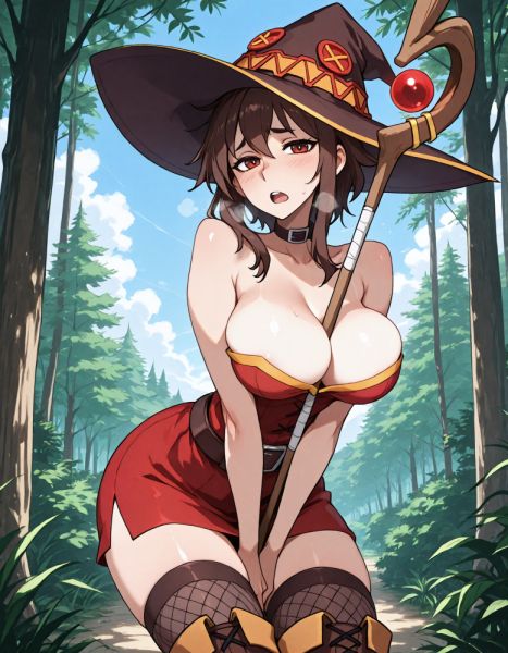 Megumin You perv. - xgroovy.com on pornintellect.com