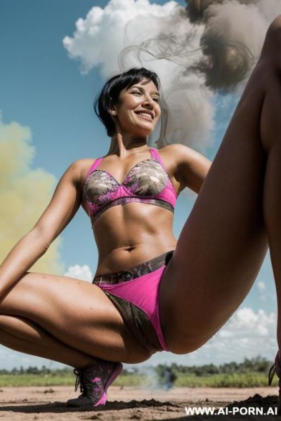 Black hair, squatting over viewer - ai-porn.ai on pornintellect.com