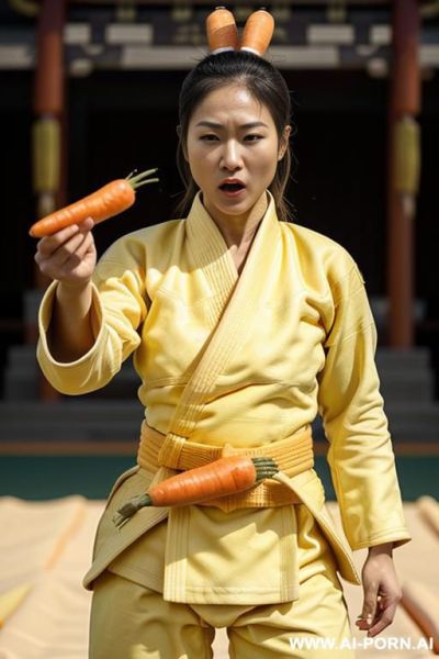 ((empress of china)), ((chinese traditional dress)), ((carrot)), ((holding carrot)) - ai-porn.ai - China on pornintellect.com