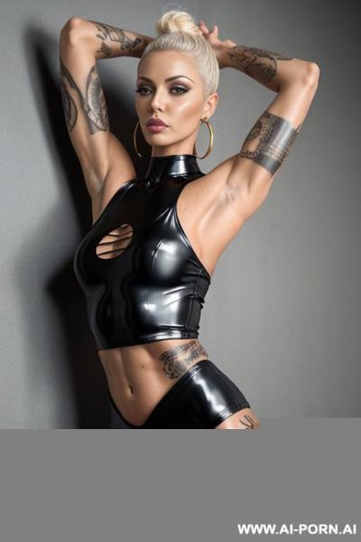 Big tits, pubic hair, side view, big ass, spread your legs - ai-porn.ai on pornintellect.com