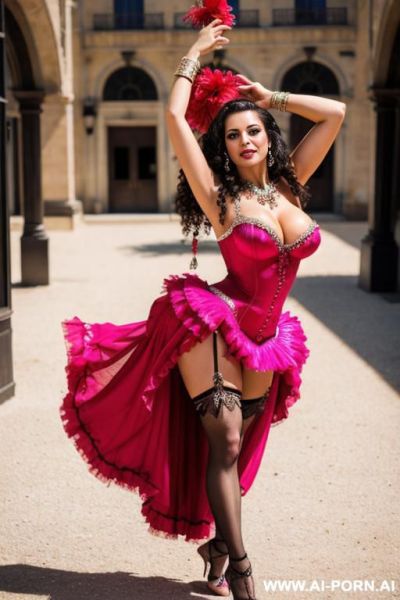 Milf, can-can dancer - ai-porn.ai on pornintellect.com