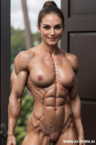 ((color photo)), ((naked)), ((nude)), ((very slender most muscular british ifbb pro woman k. knightley only)), ((((nude sinewy slender beautiful pretty smiling ifbb muscle woman actress k. knightley - ai-porn.ai - Britain on pornintellect.com