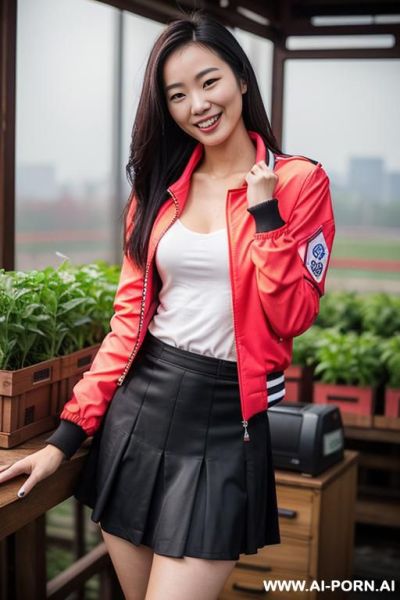 1, naked, normal boobs, chinese, cumshot - ai-porn.ai - China on pornintellect.com
