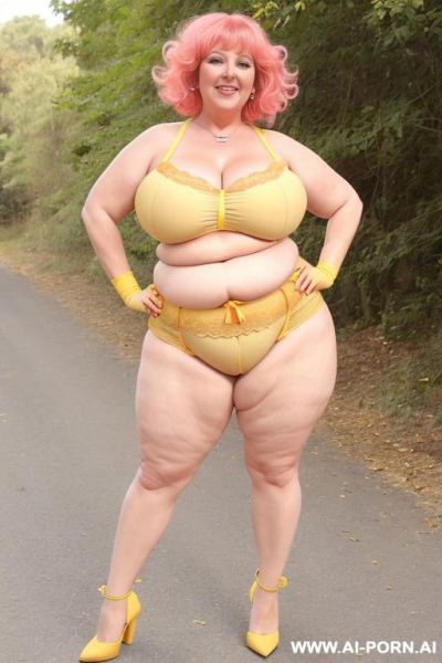 (suburban bbw gilf granny) (tight shorts) (fall festival) - ai-porn.ai on pornintellect.com