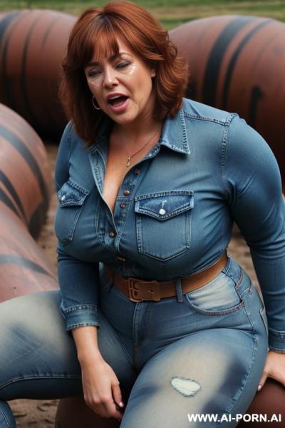 Mature older chubby women. spread hairy pussy - ai-porn.ai on pornintellect.com