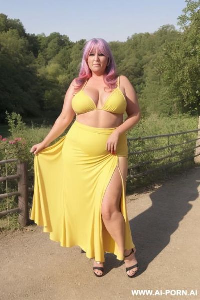 Gorgoues milf, round face, pretty features, chubby redneck milf, huge full saggy tits, - ai-porn.ai on pornintellect.com