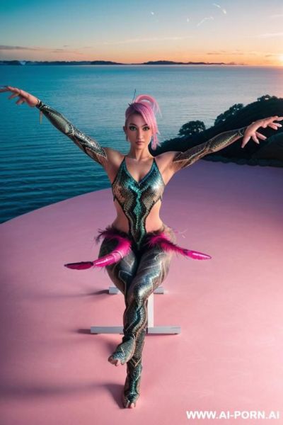 A fit swedish blond woman. with big boob. sit down and leg open without panty. legg up - ai-porn.ai - Sweden on pornintellect.com