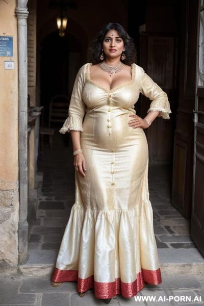 A beautiful bbw indian mother showing hairy pussy - ai-porn.ai - India on pornintellect.com