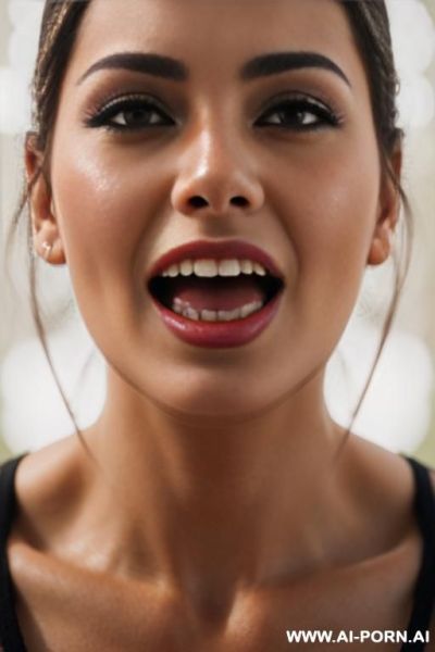 Wide open mouth, sexy zoom throat - ai-porn.ai on pornintellect.com