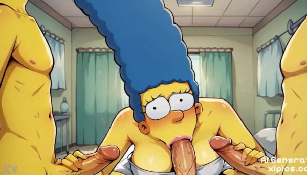 The Simpsons Porn Hentai Marge naked xxx Ai - bigpornai.com on pornintellect.com