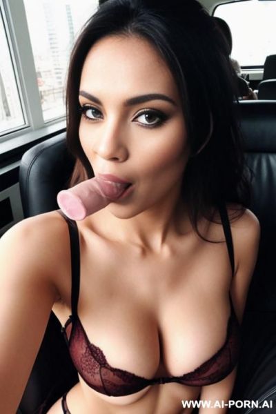B sexy woman and blowjob selfie - ai-porn.ai on pornintellect.com