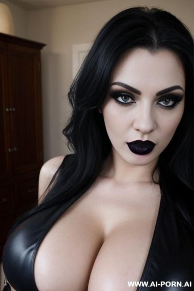 Goth, big tits, tit fucking - ai-porn.ai on pornintellect.com