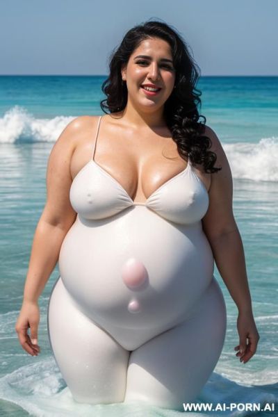 Arab, head scarf, naked, nude, bbw - ai-porn.ai on pornintellect.com