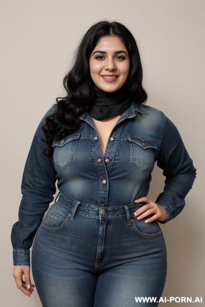 Arabic, head scarf, naked, nude, bbw - ai-porn.ai on pornintellect.com
