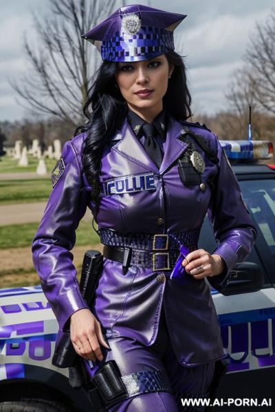 Pretty, hungarian, goth, wavy hair, black hair, white skin, natural boobs, slight smile, standing, spreading legs, lingerie, cemetery background. - ai-porn.ai - Hungary on pornintellect.com