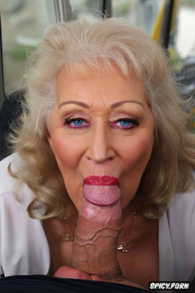 His dick is all in her mouth, mouth wide open and filled with a huge wide dick - spicy.porn on pornintellect.com