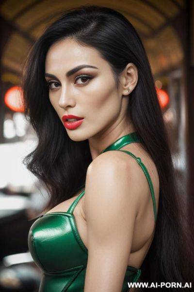 ((vietnamese irish italian)) ((extremely strong jawline)) ((huge lips)) ((broad face)) ((bony face)) - ai-porn.ai - Italy - Ireland - Vietnam on pornintellect.com