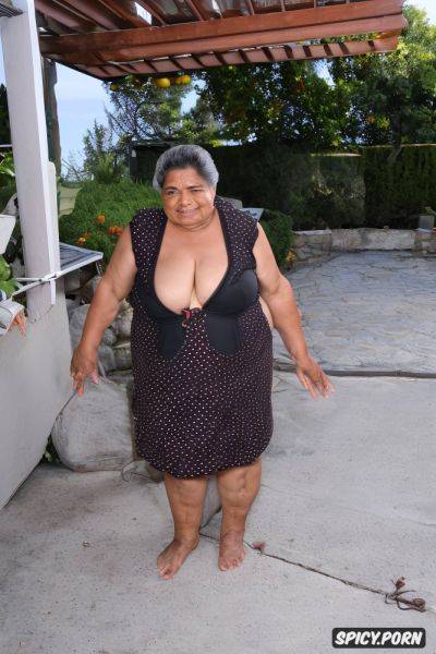 The person is an old mexican granny, tan lines, smiling hot granny - spicy.porn - Mexico on pornintellect.com