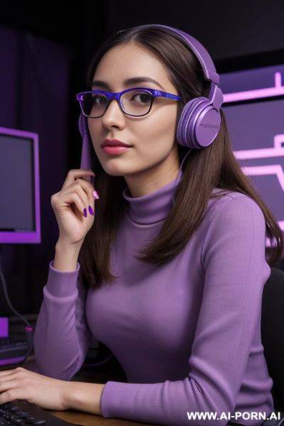 Very , nice cheeks, mexican, long hair, hourglass shaped, nerd - ai-porn.ai - Mexico on pornintellect.com