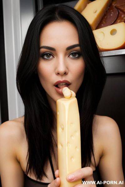 Cheese dildo - ai-porn.ai on pornintellect.com