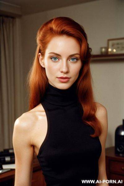 160s. 166. vintage, retro. busty. cutie babe face. 18 years old. simpleton. without makeup. - ai-porn.ai on pornintellect.com