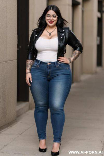 Mexican, super , long hair, nerd, pear shaped - ai-porn.ai - Mexico on pornintellect.com