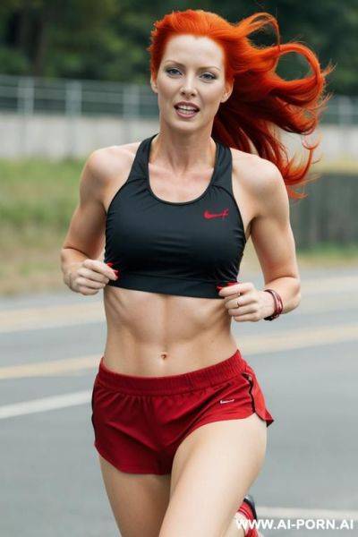 Running red hair - ai-porn.ai on pornintellect.com