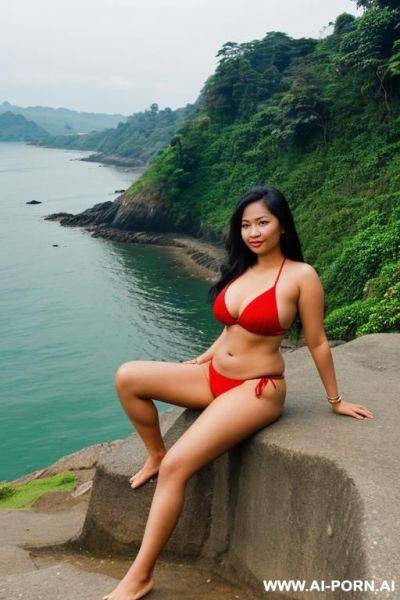 A chakma woman, loves hill and sea - ai-porn.ai on pornintellect.com