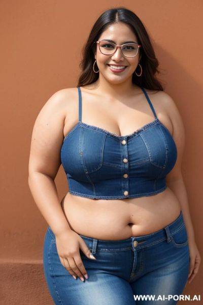 Supermodel, nerd, mexican, big hips, extra thicc, gordita - ai-porn.ai - Mexico on pornintellect.com