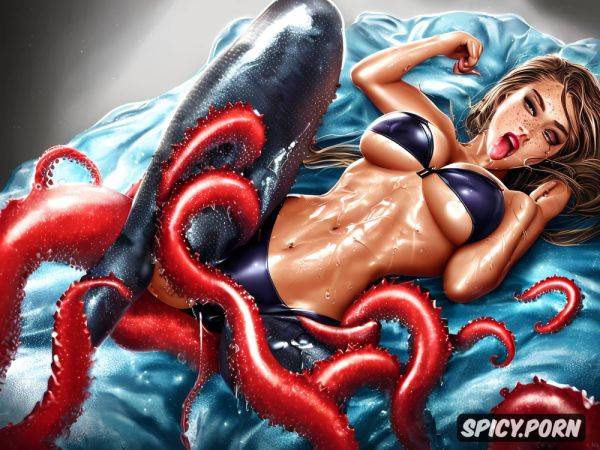 Many oozing tentacles aggressively restraining and spreading arms and legs - spicy.porn - Ireland on pornintellect.com