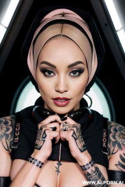 Naked hijab big tits big ass sexy lingerie - ai-porn.ai on pornintellect.com