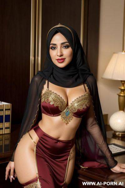 Arab hijab woman masturbate her pussy - ai-porn.ai on pornintellect.com