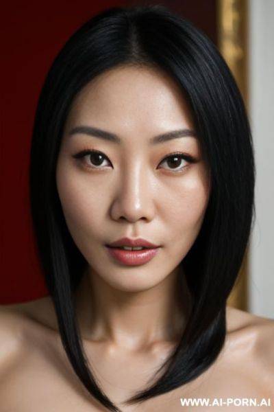 A naked chinese woman showing her pussy - ai-porn.ai - China on pornintellect.com