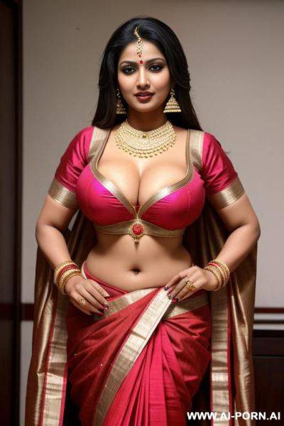 Hor indian woman wear saari big breast big brats - ai-porn.ai - India on pornintellect.com