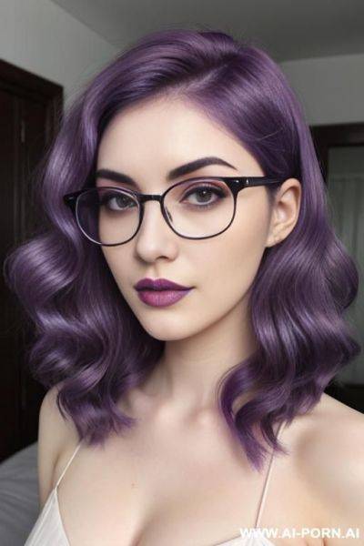(thick rimmed glasses) (pale skin) - ai-porn.ai on pornintellect.com