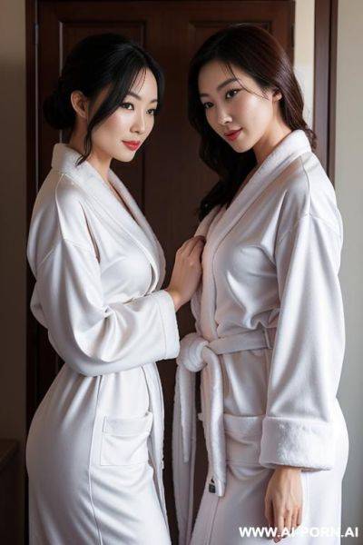 Girl and her friend after no nut november - ai-porn.ai on pornintellect.com
