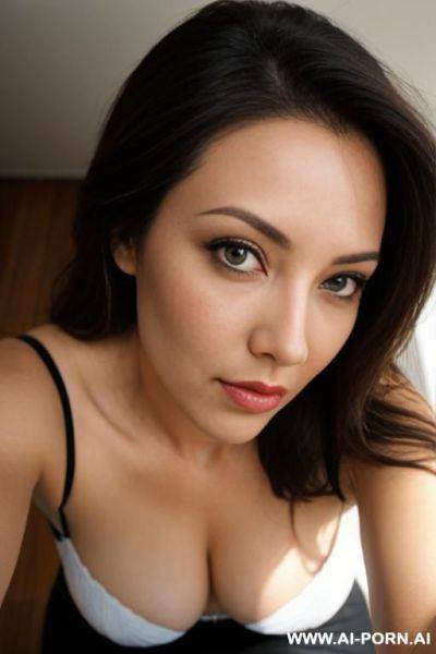 Female pov looking down. camera from the perspective of her eyes - ai-porn.ai on pornintellect.com