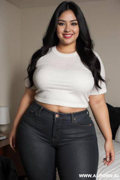 Masterpiece, mexican, supermodel, pear shaped, massive hips, big thighs - ai-porn.ai - Mexico on pornintellect.com
