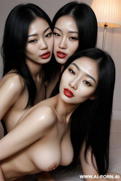 Black kiss asian, naked - ai-porn.ai on pornintellect.com