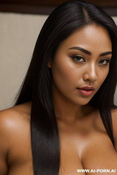 (close up) (polynesian goddess) - ai-porn.ai on pornintellect.com
