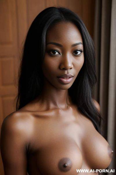 African and asian, naked, lingerie, pointy tits - ai-porn.ai on pornintellect.com